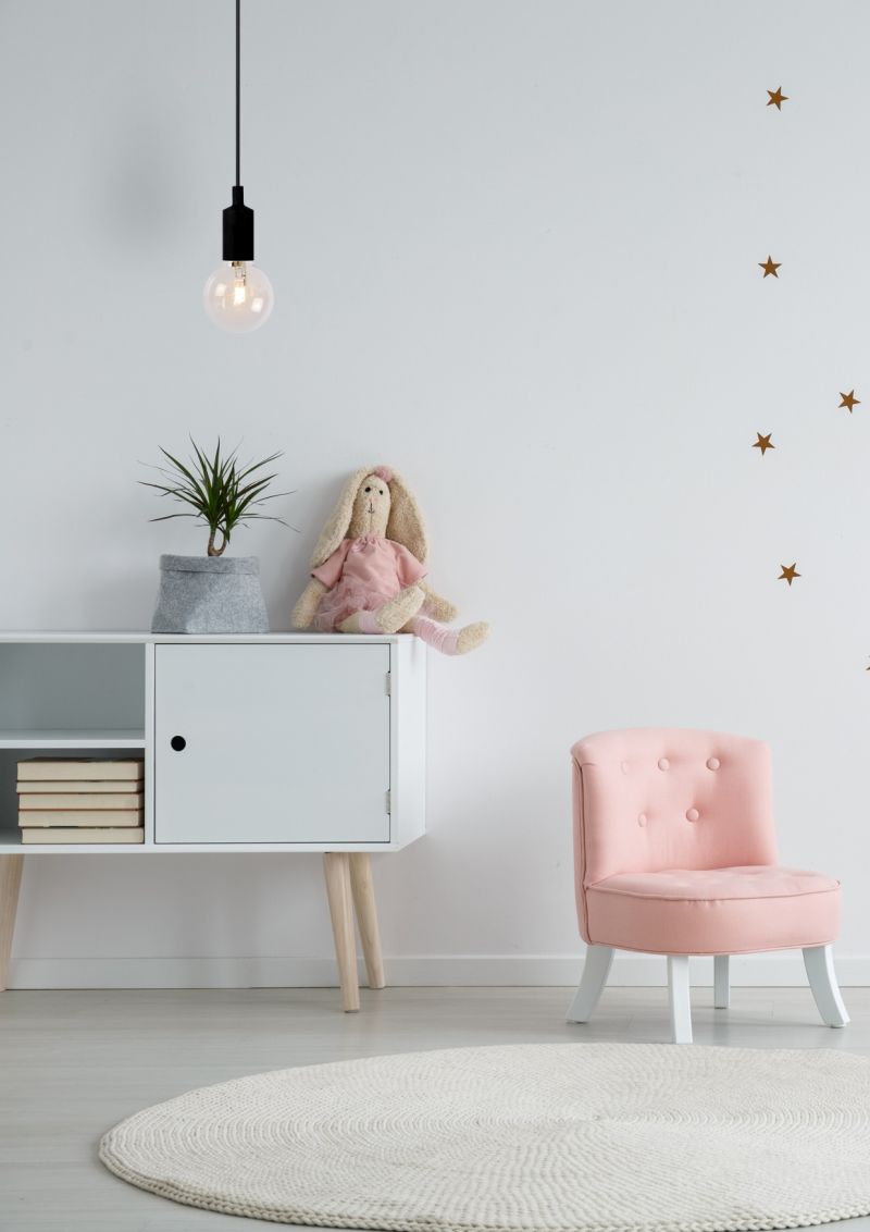 Lucide FIX - Závesné svietidlo - Ø 10 cm - 1xE27 - Čierna